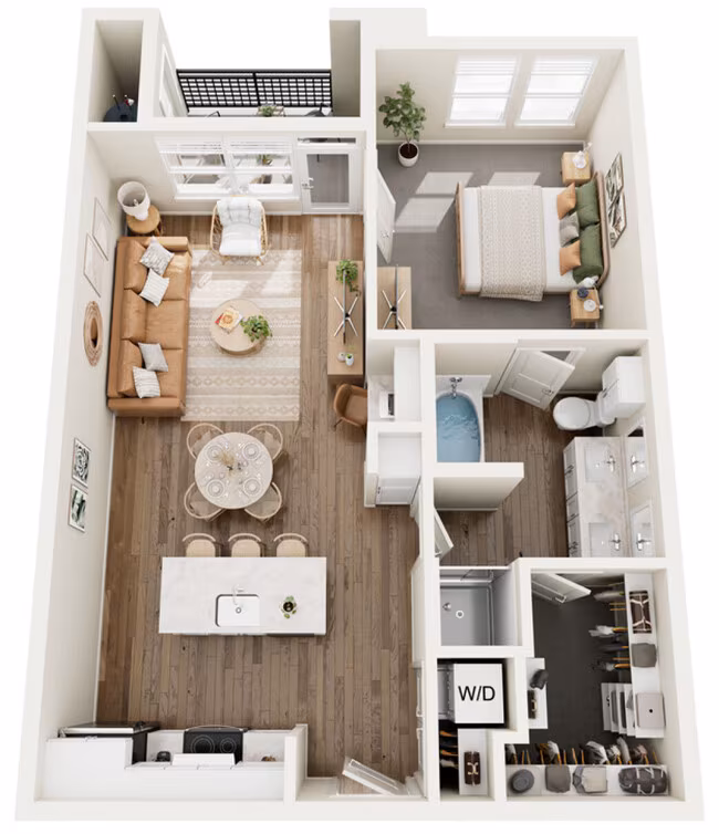 Unit 2105 2105 floor plan